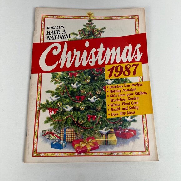 Rodales Have a Natural Christmas Booklet Recipes Gifts Over 200 Ideas 1987 - Picture 12 of 12